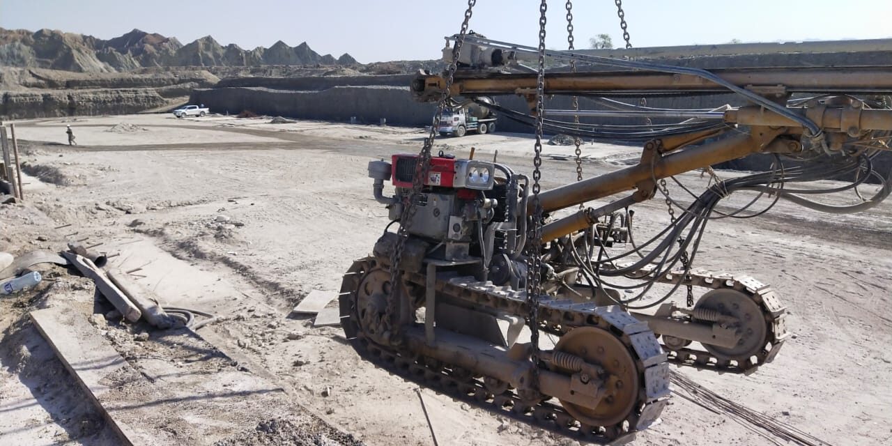 Drilling & Anchoring at Basol Dam – GEOENGINEERS Drilling & Anchoring at Basol Dam - GEOENGINEERS