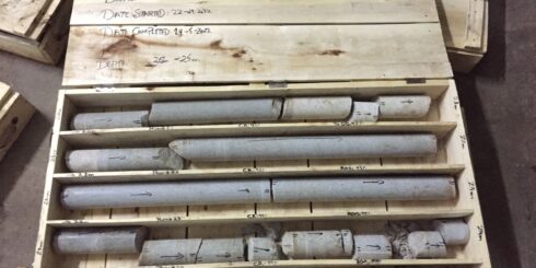 Rock Core Samples in Core Box - GEOENGINEERS