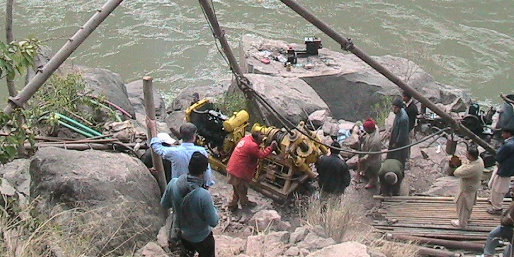 Angle Drilling at Azad Pattan HPP Angle Drilling at Azad Pattan HPP