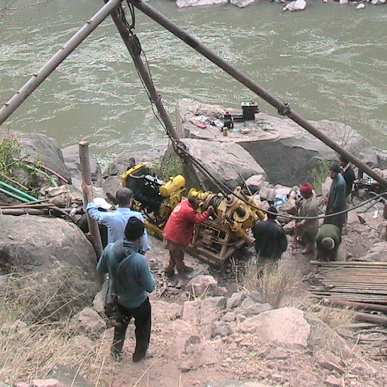 Angle Drilling at Azad Pattan HPP